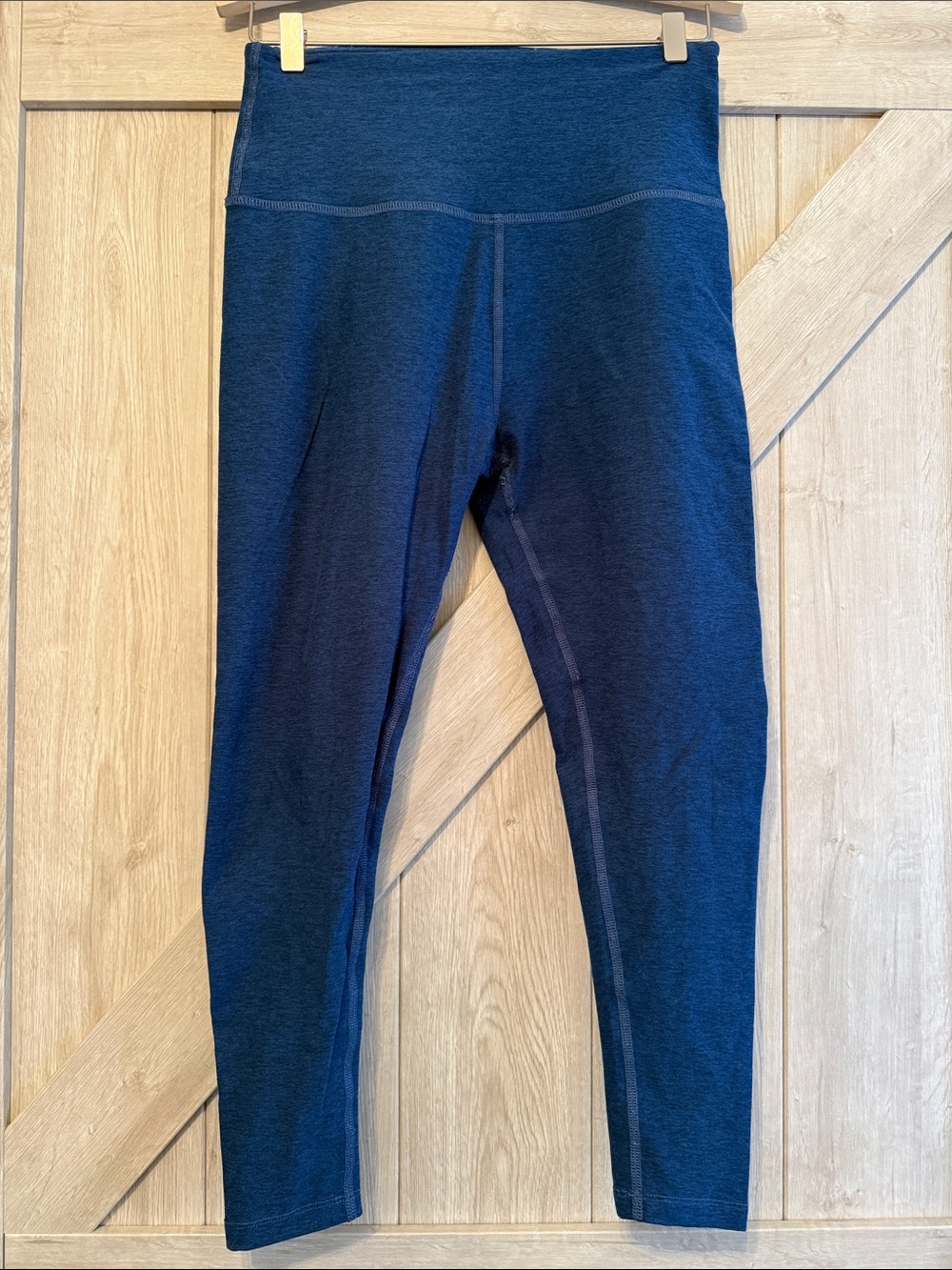Beyond Yoga Blue High-Waist Performance Leggings